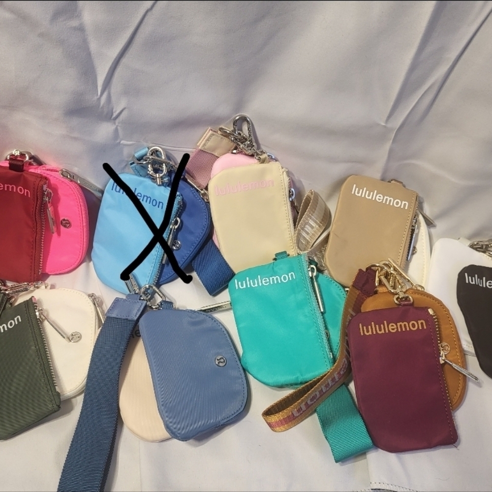 lululemon athletica Vibrant Dual Pouch Wristlet * Selecting One*